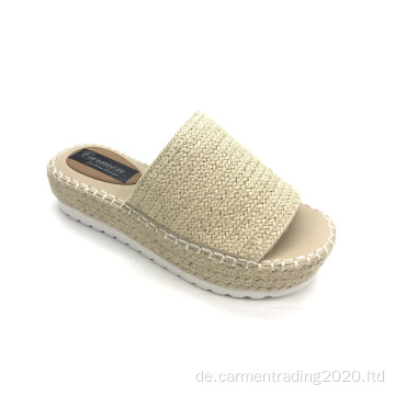 Frauen Sommer Espadrille Wedge Sandale